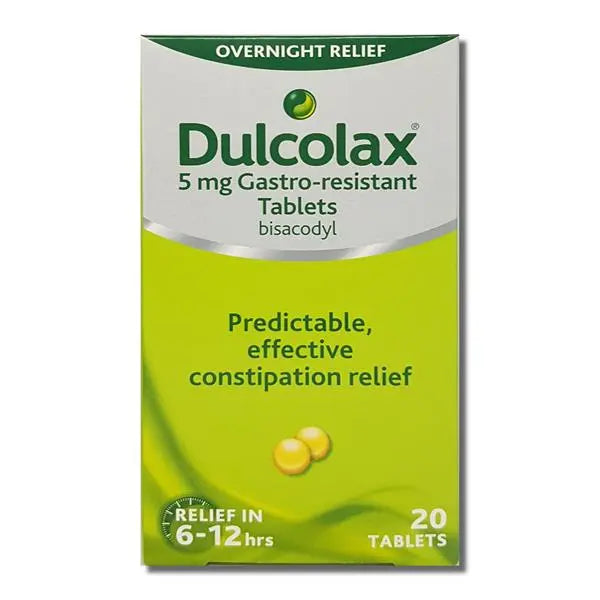 DULCOLAX TABS 20PK