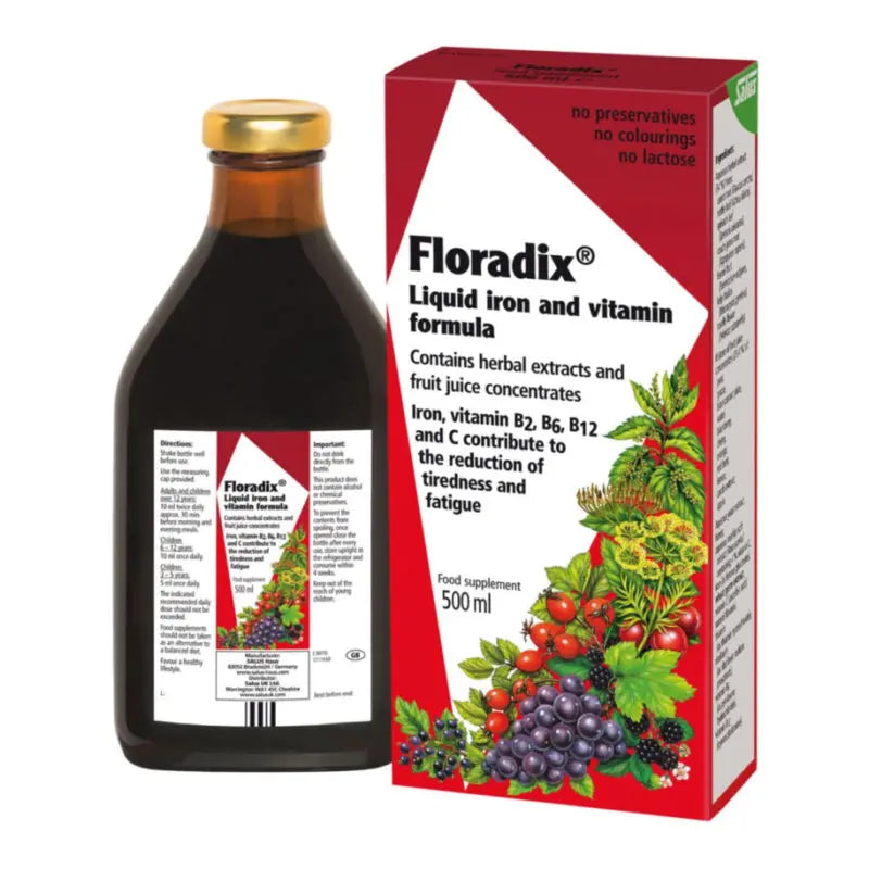 FLORADIX LIQUID IRON 500ML