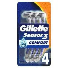 GIL SENSOR 3 DISPOSABLE COMFORT RAZOR 4PK