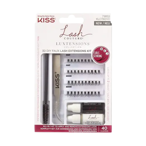 KISS LASH COUTURE LUXTENSION CLUSTER KIT