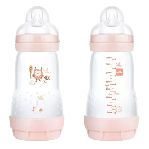 MAM EASY START ANTI COLIC 260ML 2MONTHS+ PINK 3PK