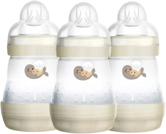 MAM ANTI COLIC 160ML UNISEX 3PK 0MONTHS+