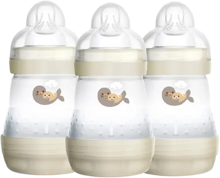 MAM ANTI COLIC 160ML UNISEX 3PK 0MONTHS+