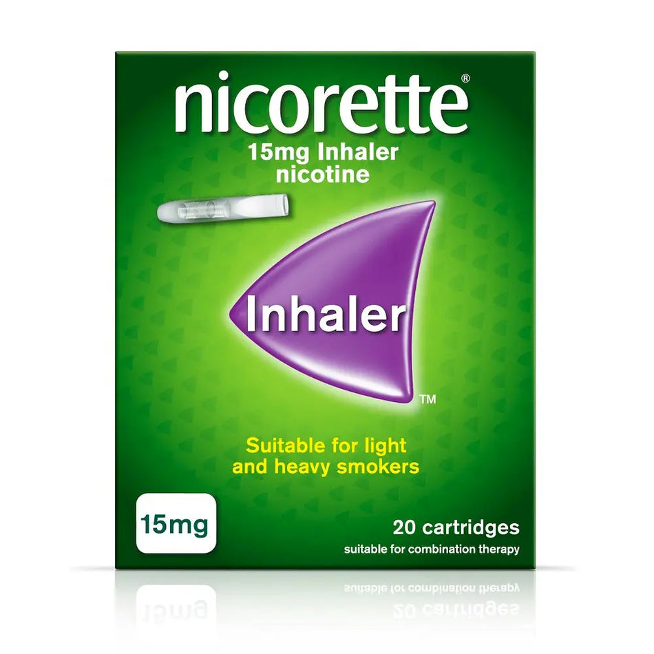 NICORETTE INHALER 15MG REFILL 20 CARTRIDGES