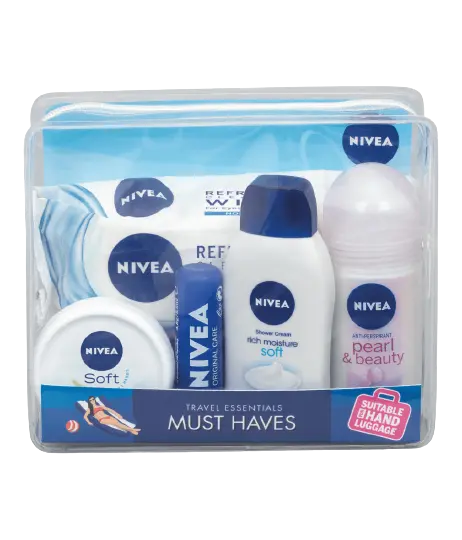 NIVEA WOMEN'S TRAVEL PACK 5 PIECE