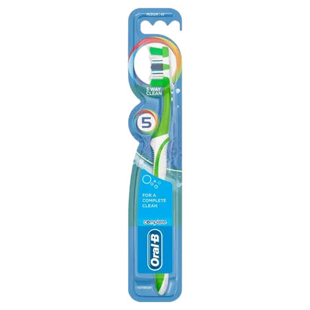 ORAL B COMPLETE MEDIUM TOOTHBRUSH 1PK