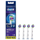 ORAL B 3D WHITE BRUSH HEADS 4PK