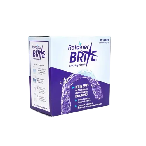 RETAINER BRITE CLEANING TABLETS 36PK
