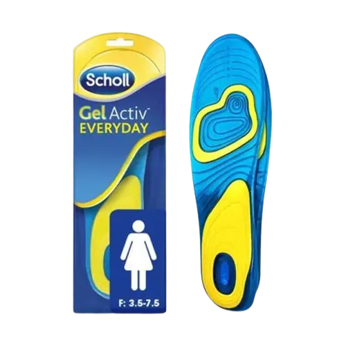 SCHOLL GEL ACTIVE EVERYDAY INSOLE WOMEN