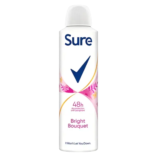 SURE ANTIPERSPIRANT BRIGHT BOUQUET 150ML