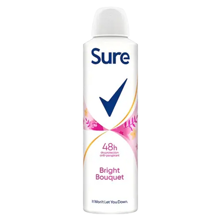 SURE ANTIPERSPIRANT BRIGHT BOUQUET 150ML