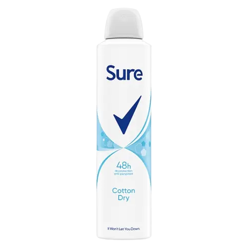 SURE Ladies ANTIPERSPIRANT COTTON DRY 250ML