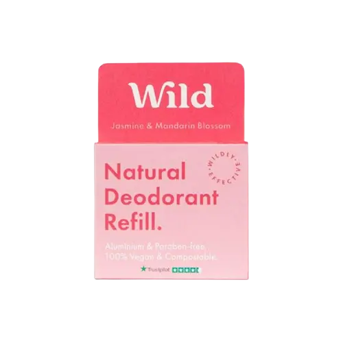 WILD NATURAL DEODORANT REFILL JASMINE & MANDARIN BLOSSOM 43G