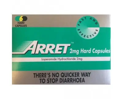 ARRET LOPERAMIDE CAPSULES (6PK)