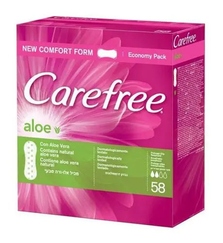 CAREFREE BREATHABLE ALOE VERA 58PK