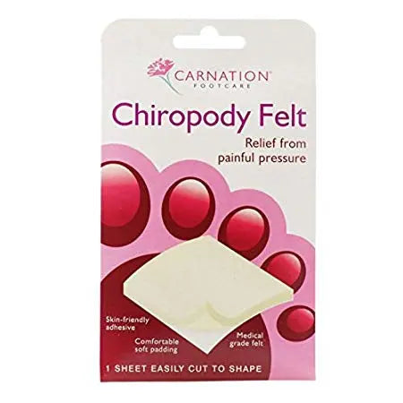 CARNATION CHIROPODY FELT