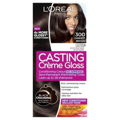 L'OREAL CASTING CRÈME GLOSS 300 DARKEST BROWN