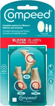 COMPEED BLISTER PLASTERS MIX 5PK