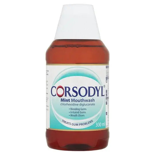 CORSODYL MINT MOUTHWASH 300ML