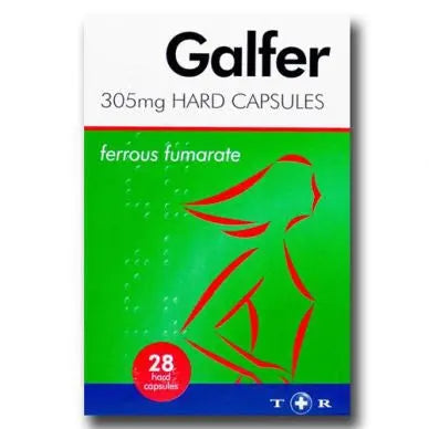 GALFER IRON SUPPLEMENT CAPSULES 28PK