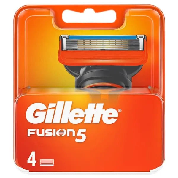 GILLETTE FUSION BLADES 4PK