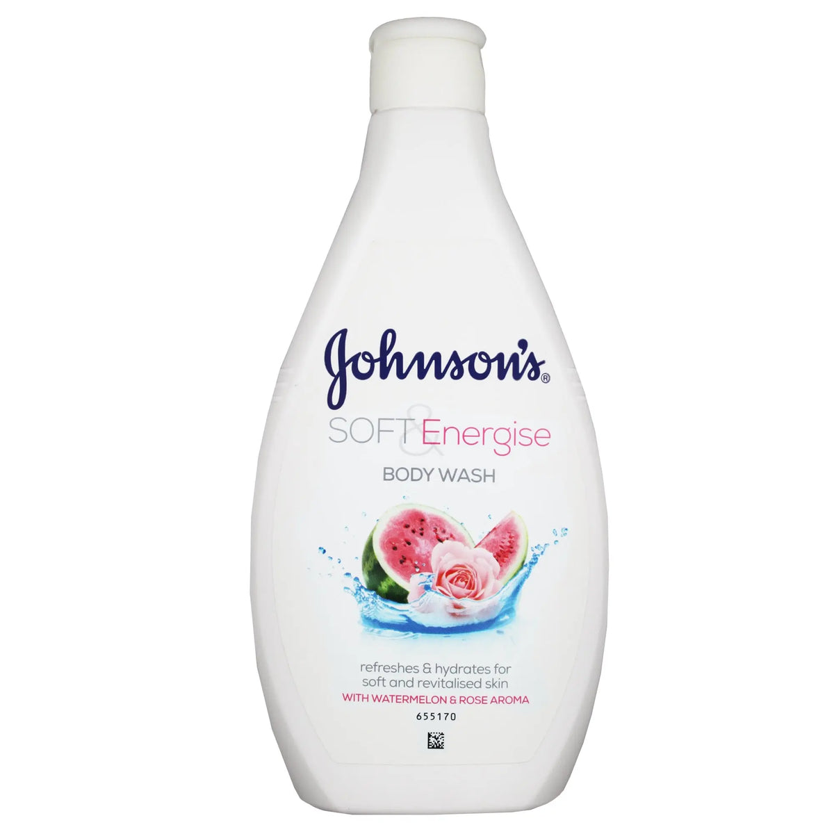 JOHNSON & JOHNSON SOFT & ENERGISE BODYWASH 400ML