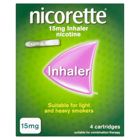 NICORETTE INHALER 15MG REFILL 4 CARTRIDGES