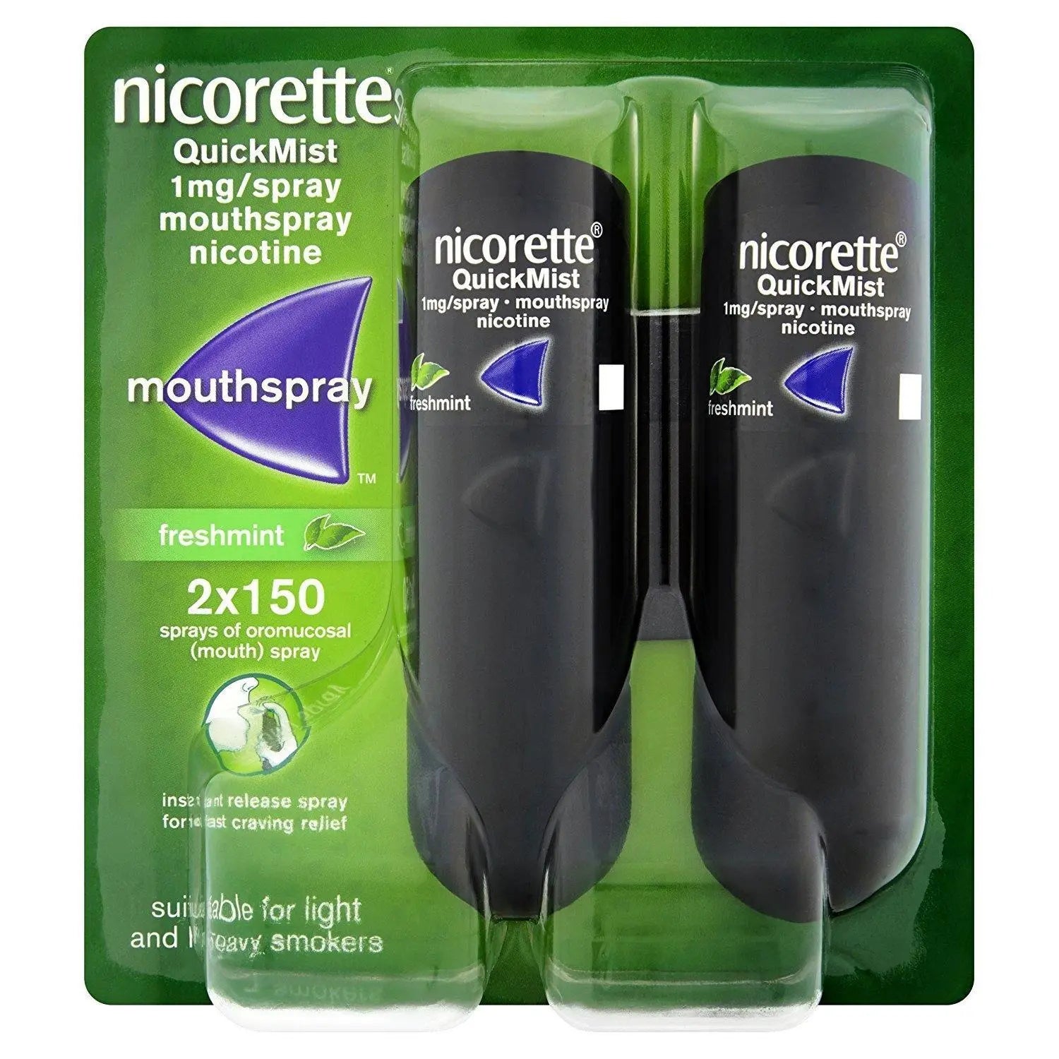 NICORETTE QUICKMIST 1MG SPRAY 2PK Chemco Pharmacy