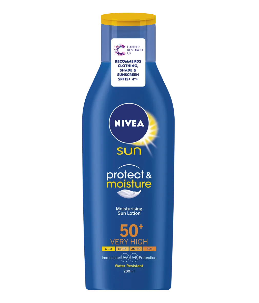 NIVEA SUN PROTECT & MOISTURE SUN LOTION SPF50+ (200ML) Chemco Pharmacy