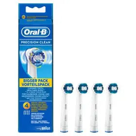ORAL B PRECISION CLEAN ELECTRIC TOOTHBRUSH HEADS 4PK Chemco Pharmacy
