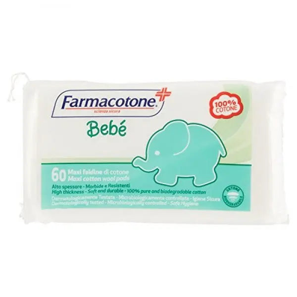 FARMACOTONE BABY COTTON PADS 60PK