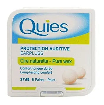 QUIES WAX EARPLUGS 8PK