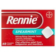 RENNIE SPEARMINT TABLETS 48PK