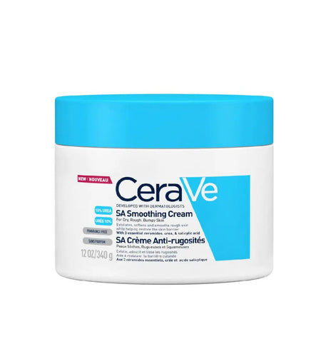 CERAVE SA SMOOTH CREAM with Salicylic Acid for Dry, Rough & Bumpy Skin 340g