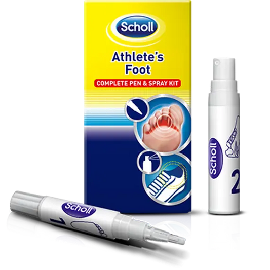 SCHOLL ATHLETES FOOT COMPLETE PEN AND SPRAY KIT Chemco Pharmacy