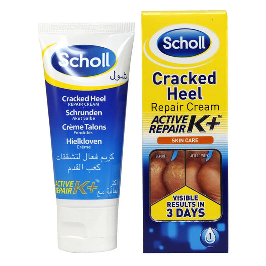 SCHOLL CRACKED HEEL REPAIR CREAM 120ML