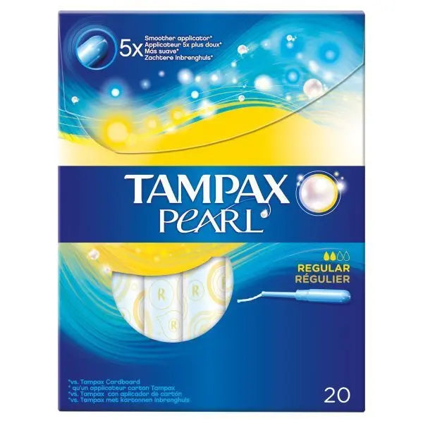 TAMPAX PEARL REGULAR 20PK