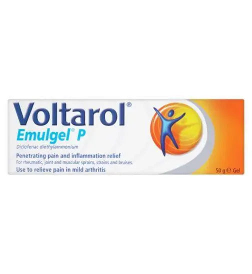 VOLTAROL EMULGEL P 1% GEL 50G